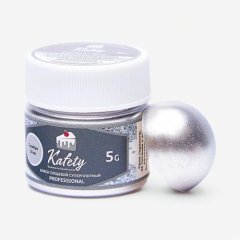 Блеск пищевой Kafety "Серебро" 5 г 