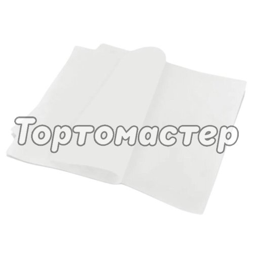 Бумага парафинированная для бенто-торта Белая 18х18 см 1 шт 7311251