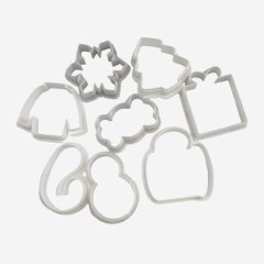 Набор пластиковых вырубок и форма "Новый год" , 549 ₽ Набор пластиковых вырубок и форма "Новый год"