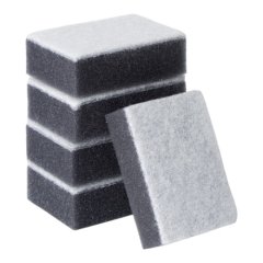 Набор губок для посуды с частицами угля 5 шт 9060285