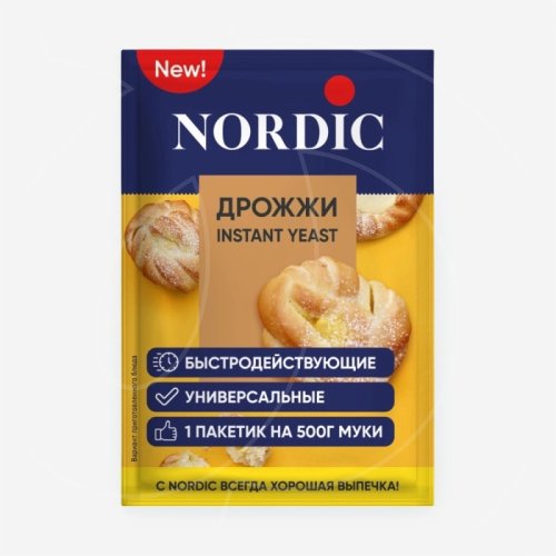 Дрожжи сухие быстродействующие Nordic 6 г 