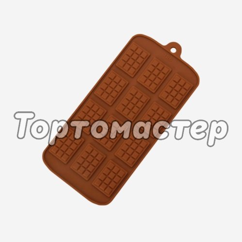 Форма силиконовая для шоколада "Шоколадки" 114001, СФ-28