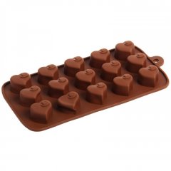 Форма силиконовая для шоколада "Сердцеедка" 1687510, сф-39