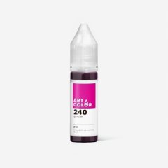 Краситель пищевой гелевый водорастворимый Art Color "Pro 240 Фуксия" 15 мл ARTC-10405-15 (240)
