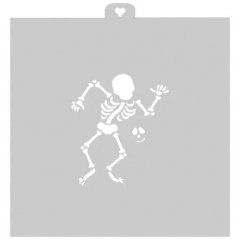 Трафарет кулинарный LUBIMOVA Танцующий скелет LC-00006518