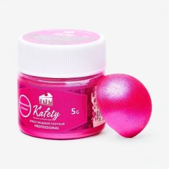 Блеск пищевой Kafety "Малиновый" 5 г 