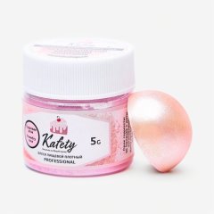 Блеск пищевой Kafety "Пудровая роза" 5 г 