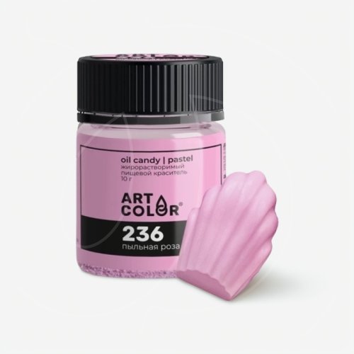 Краситель пищевой сухой жирорастворимый ART COLOR "OIL CANDY Пыльная роза 236" 10 г , 179 ₽ Краситель пищевой сухой жирорастворимый ART COLOR "OIL CANDY Пыльная роза 236" 10 г