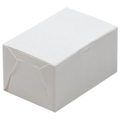 Коробка для сладостей ForGenika SIMPLE Белый 15х10х8 см 25 шт
