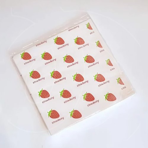 Бумага для бенто-торта "Ягоды" 18х18 см 1 шт ББ-1