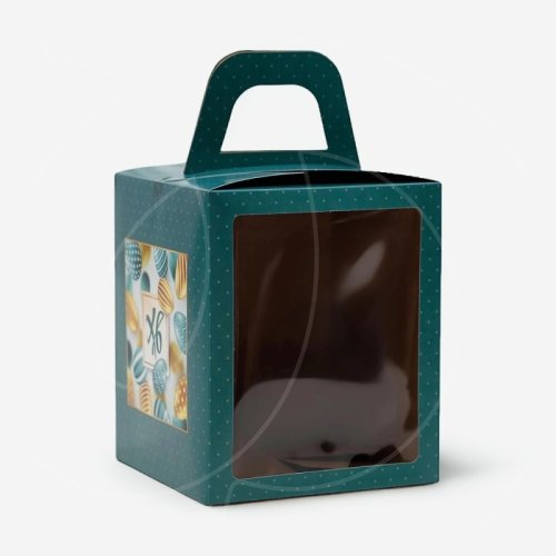 Коробка для торта/кулича с окном "ХВ" 15х15х18 см 6878368