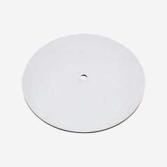 Подложка под торт с отверстием двухсторонняя ЛХДФ Белая 40 см 