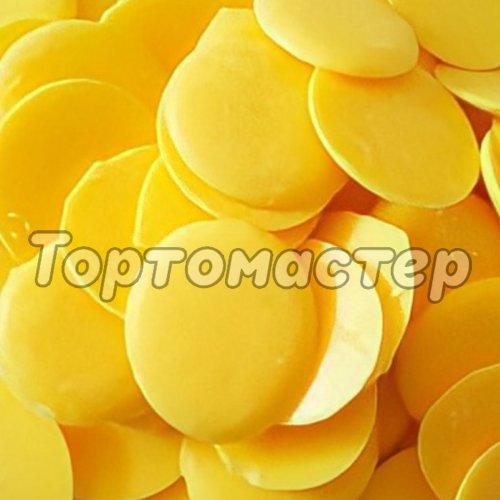 Шоколадная глазурь ШОКОМИЛК Жёлтая лимонная 200 г
