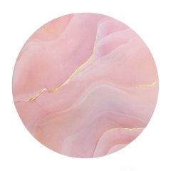 Подложка под торт Розовый мрамор 2,5 мм 26 см 1 шт