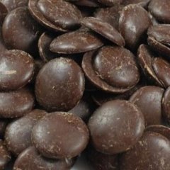 Шоколадная глазурь Rio Dark Button Тёмная 200 г 