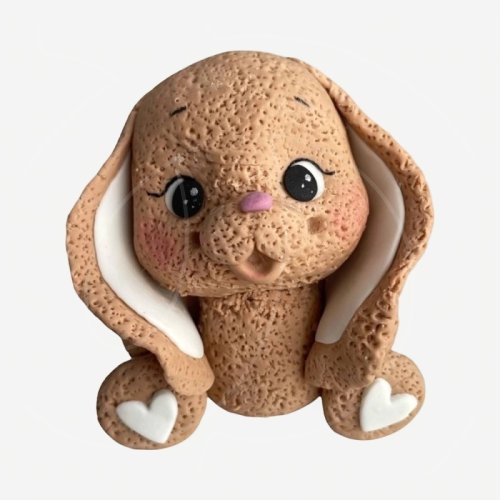 Фигурка из мастики "Зайчик" 