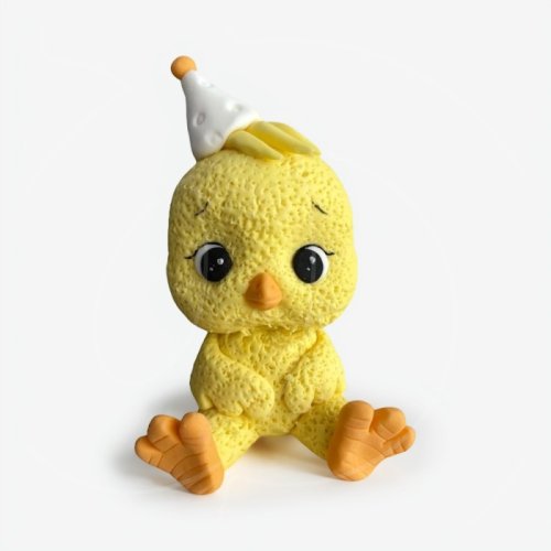 Фигурка из мастики "Цыплёнок" 