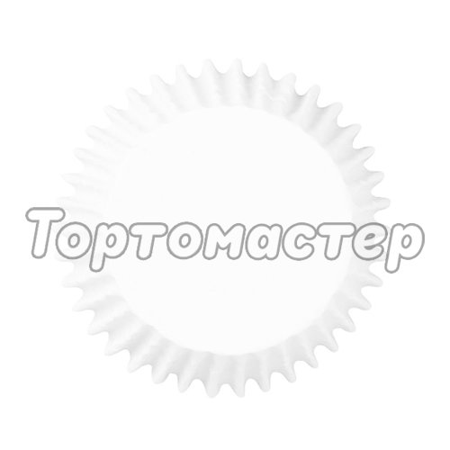 Капсула бумажная Белая ForGenika D40 H26 50 шт