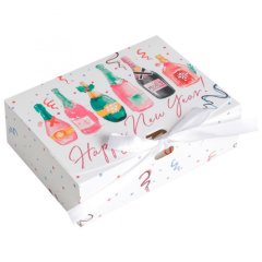 Коробка для сладостей "Новогодняя вечеринка" 16,5х12,5х5 см