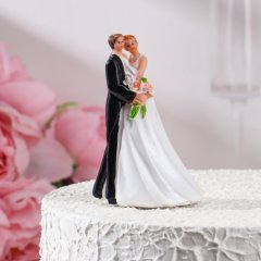 Фигурка на торт "Молодожёны" 12 см 1692496, 560 ₽ Фигурка на торт "Молодожёны" 12 см 1692496