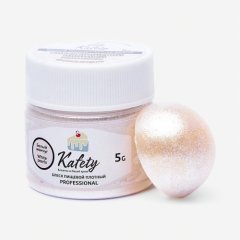 Блеск пищевой Kafety "Белый жемчуг" 5 г 