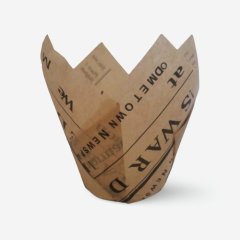 Капсула бумажная тюльпан "Газета крафт" D50 H80 1 шт 00-00000992; Б-106, 7 ₽ Капсула бумажная тюльпан "Газета крафт" D50 H80 1 шт 00-00000992; Б-106