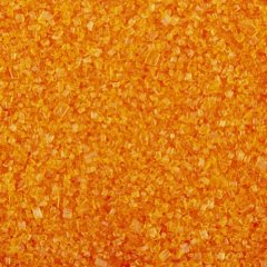 Сахар декоративный Оранжевый 1 кг
