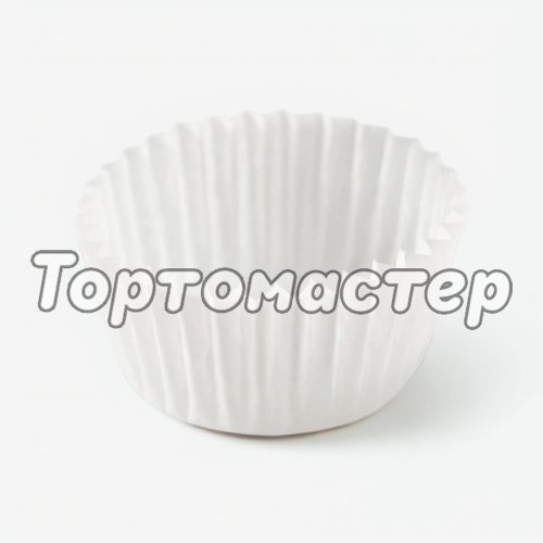 Капсула бумажная Белая D50 H25 1000 шт ForG CAPSULE C W 50*25 G, 7 - 45  W.1000