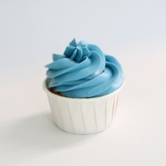 Капсула бумажная с подворотом Белая (с ламинацией) D50 H40 50 шт ForG MUFFIN PRO W/W 