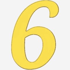 Топпер декоративный акриловый "Цифра 6 боковая" Золото 5 см ТСК360.6, 85 ₽ Топпер декоративный акриловый "Цифра 6 боковая" Золото 5 см ТСК360.6