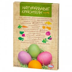 Набор для декорирования яиц Натуральные красители hk17394