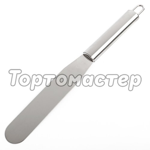 Лопатка (спатула) прямая с металлической ручкой 15 см