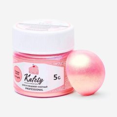 Блеск пищевой Kafety "Розовое золото" 5 г 