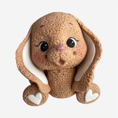 Фигурка из мастики "Зайчик" 