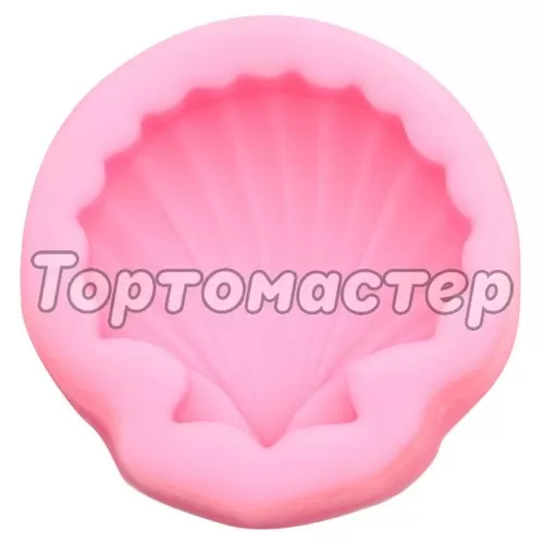 Молд силиконовый "Ракушка" 6х6х2,5 см 4288383